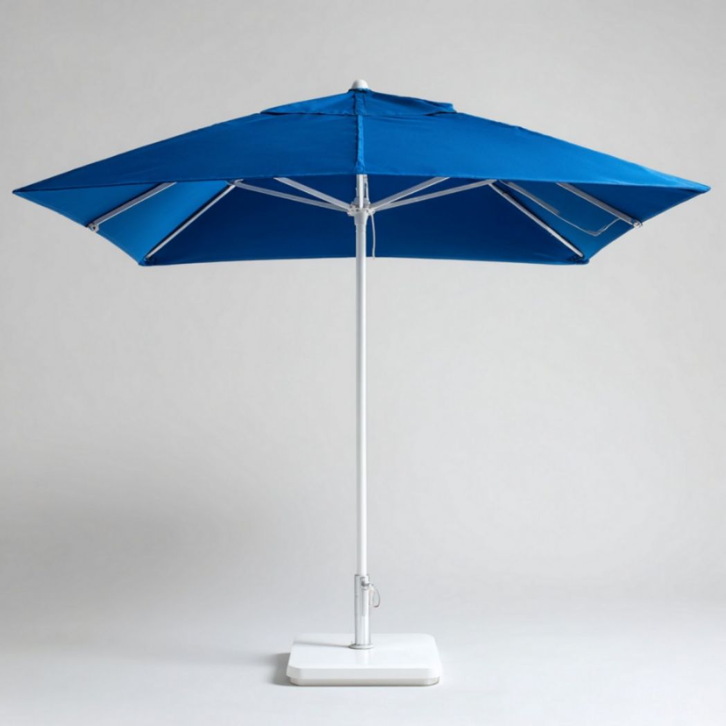 Ombrellone da Giardino in Tessuto Oxford e Alluminio, Blu